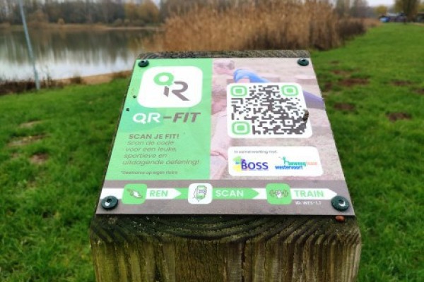 Afbeelding over: QR-fit beweegroute